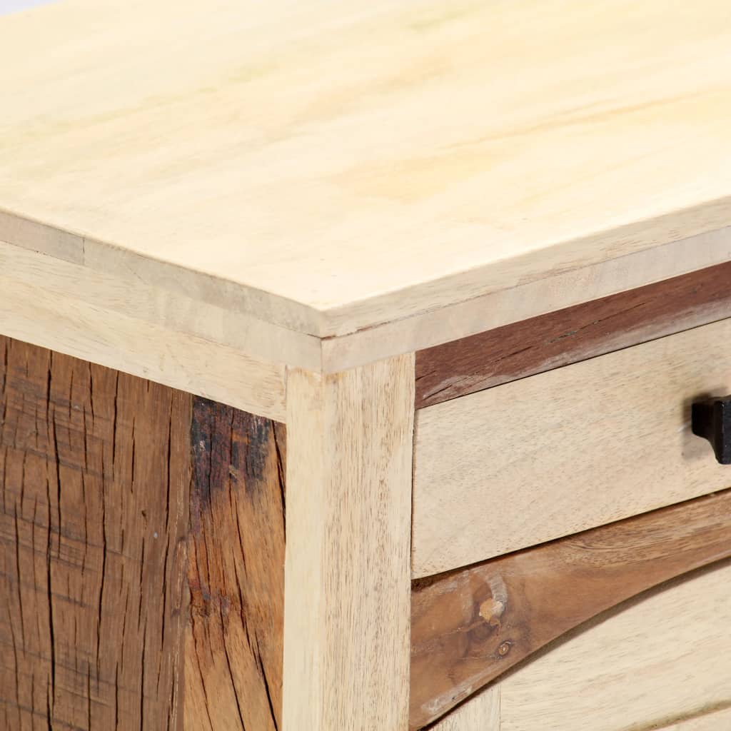 TV Lowboard Buche Weiß