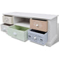 TV Lowboard Nussbaum Weiss